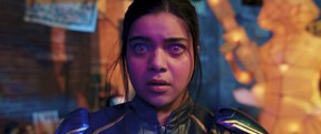 Iman Vellani as Ms. Marvel/Kamala Khan in Marvel Studios’ Ms. Marvel.