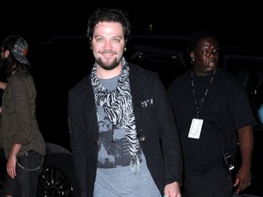Bam Margera at the Charlotte Ronson Spring 2012 fashion show.