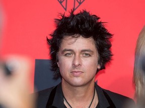 Green Day frontman Billie Joe Armstrong.