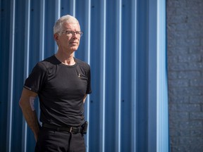 Bruce McConville was one of two people attacked by a pit bull last week as seniors were leaving a dance at the Centre Pauline-Charron.