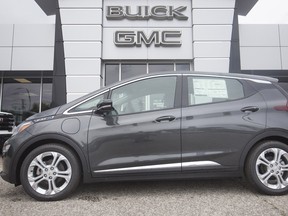 A 2019 Chevy Bolt LT is pictured at Gus Revenburg Chevy Buick GMC, Thursday, July 18, 2019.