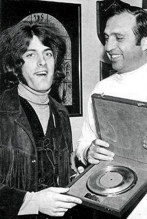 Tommy James und sein Wohltäter Morris Levy.  GETTY IMAGES