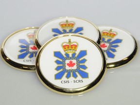 CSIS coasters are pictured in Ottawa in a 2011 photo.
