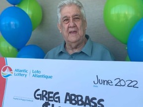 Greg Abbass of New Waterford, N.S. is a newly minted millionaire.