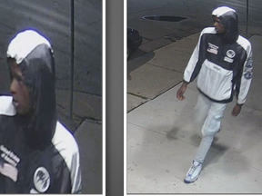Images released by Hamilton Police after a violent sexual attack.