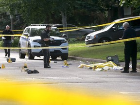 Ottawa Police and SIU investigate an incident on Anoka Street Monday, June 27, 2022.