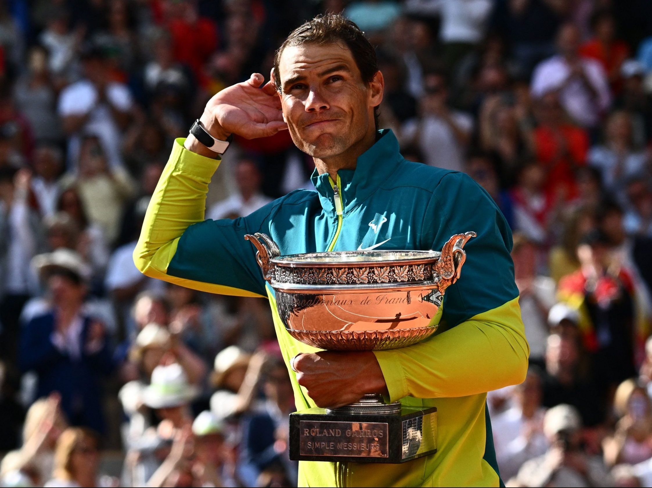 Rafael Nadal tops Ruud for 14th French Open title, 22nd Slam trophy