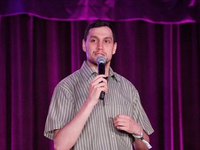 Nick Nemeroff is pictured in a 2018 photo at Comedy Central's Up Next Stand Up event.