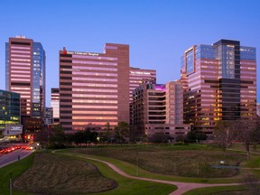 Exterior of Texas Children's Hospital in Houston.