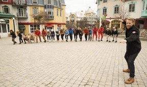 Jon Montgomery gets ready to launch Season 8 of the Amazing Race Canada.