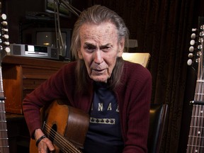 Gordon Lightfoot in his music room in his Toronto home on February 4, 2020.