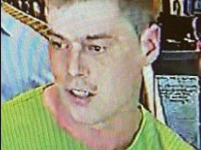 An image released by Toronto Police of a man wanted in a series of assaults at a store on July 3, 2022.