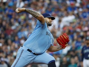 Toronto Blue Jays starting pitcher Alek Manoah was named to the all-star team on Sunday.