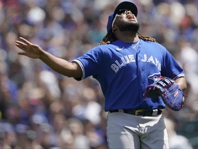 First baseman Vladimir Guerrero Jr. and the Blue Jays have lost nine of 10 games. They take on the Phillies on Tuesday night.