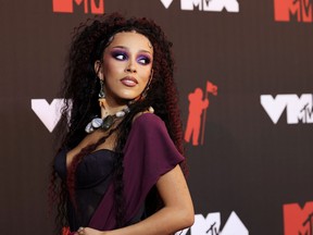 Doja Cat attends the 2021 MTV Video Music Awards at Barclays Center on Sept. 12, 2021 in New York.