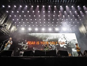 Rage Against The Machine play Ottawa for the first time July 15, 2022.