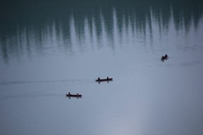 The views at Lake Louise are breathtaking from every angle. IAN SHANTZ/TORONTO SUN