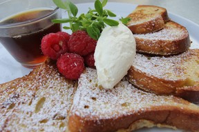 The brioche pain perdu is delicious at Treadwell Cuisine. IAN SHANTZ/TORONTO SUN