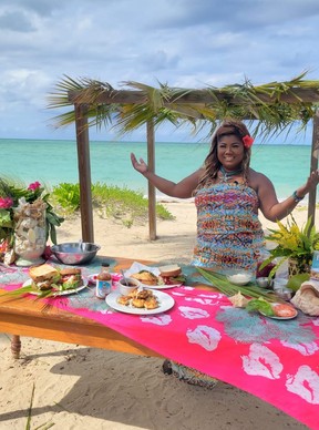 Kamalame Cay, Andros Bahamas, with Chef Raquel Fox