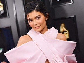 Kylie Jenner attends the 61st Annual GRAMMY Awards at Staples Center in Los Angeles, Feb. 10, 2019.