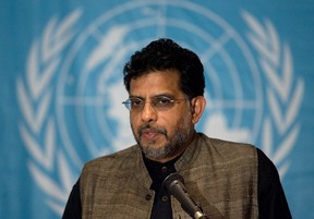 Miloon Kothari, special rapporteur on adequate housing for the United Nations Human Rights Council, is pictured in Ottawa in this file photo from October 22, 2007.