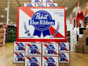 The 1844 pack from PBR holds over 76 cases of beer.