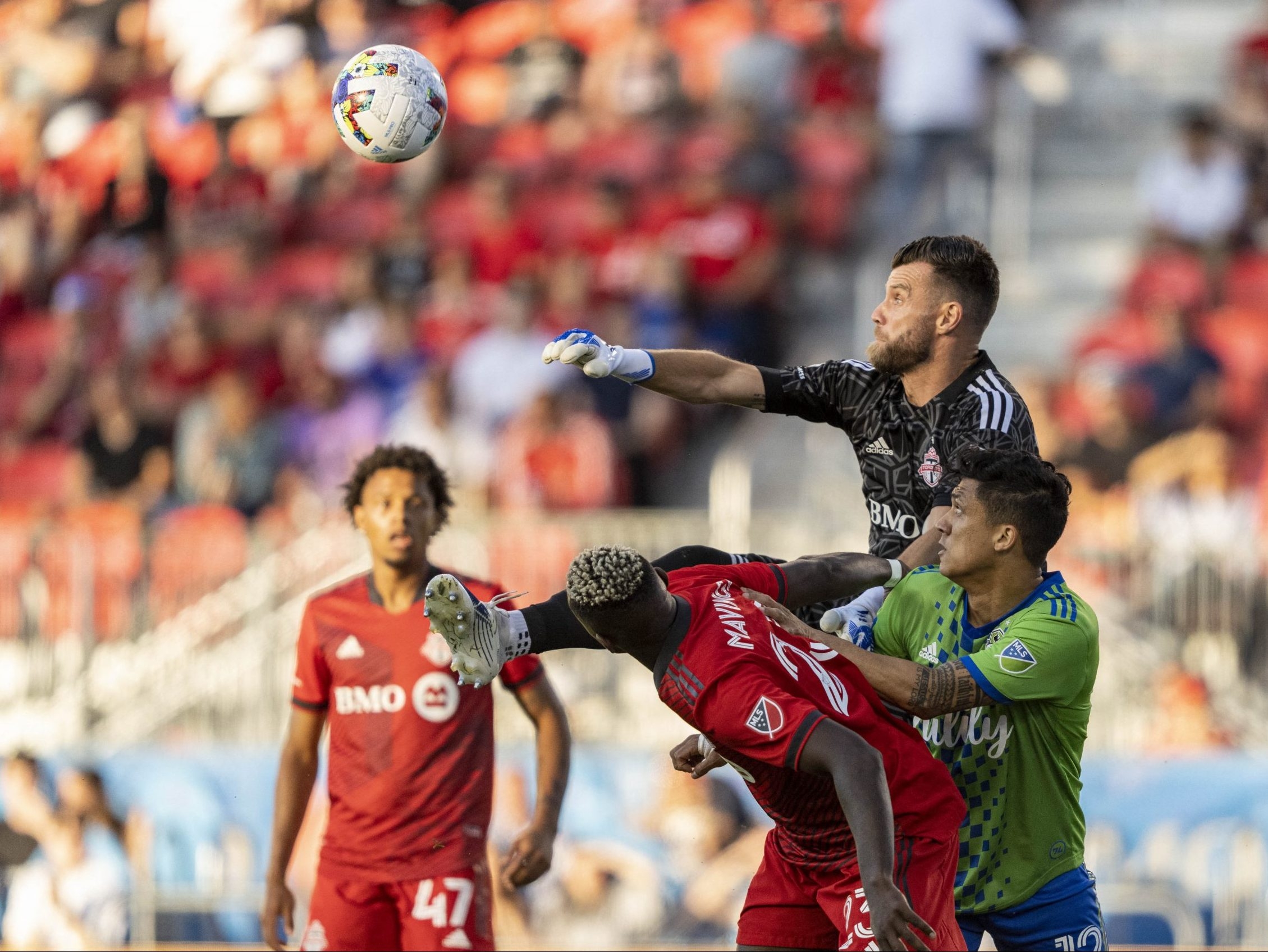 Toronto FC loses second in a row, falling to the Seattle Sounders 2-0