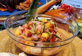 Scallop & Mango Salad (or Ceviche)