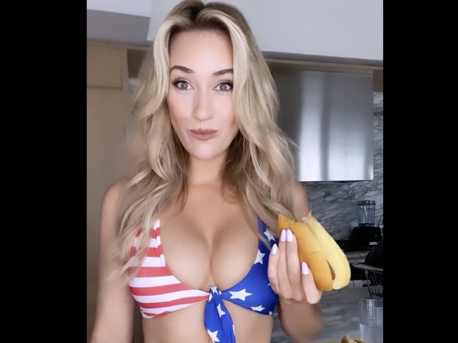 Paige Spiranac defends hot dog eating contests Toronto Sun