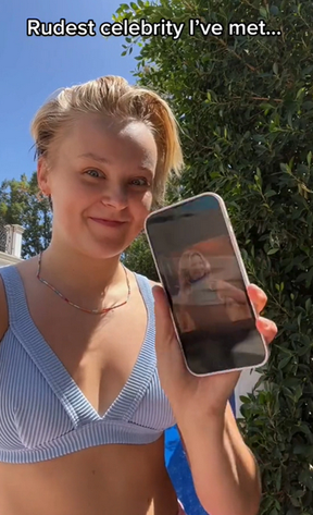 JoJo Siwa thas labelled Candace Cameron Bure as the rudest celebrity she’s met.