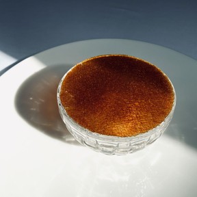 Seaweed ice cream with lobster and black sturgeon roe – courtesy Lithuania Travel