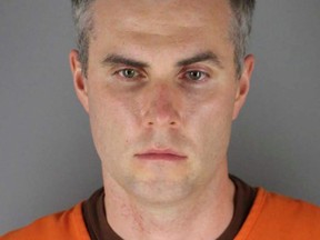 Former Minnesota police officer Thomas Lane poses in a booking photograph at Hennepin County Jail in Minneapolis, June 3, 2020.