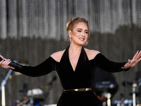 Adele performs at BST Hyde Park music festival in London, England, July 1, 2022.