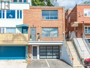 A converted garage at 1032 Davenport Rd., advertised on rentals.ca, is available to rent for $1,800 a month.