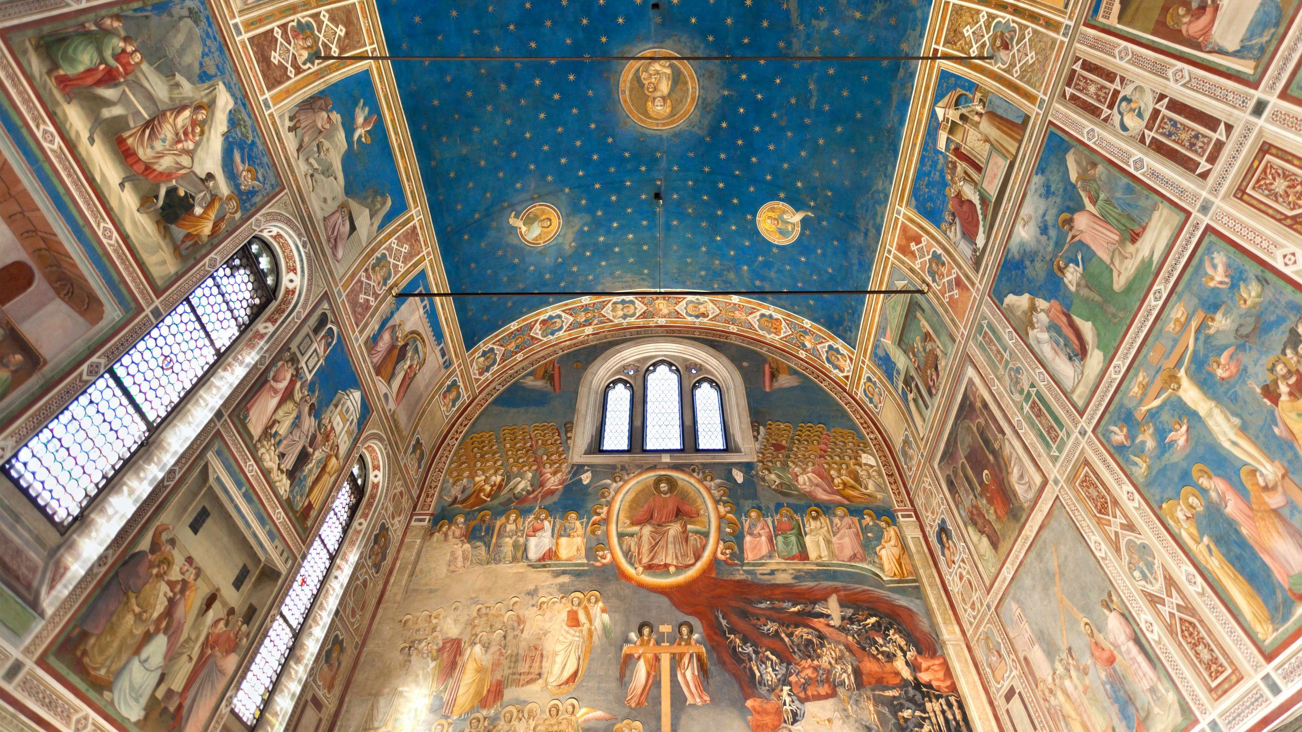 Giotto’s glorious Scrovegni Chapel.