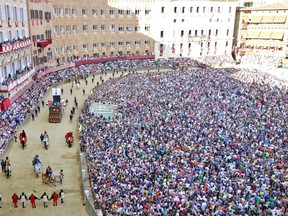 Pageantry and people at Siena’s Palio.