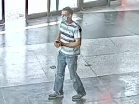 Investigators need help identifying this man who is a suspect in a serious assault at Victoria Park subway station, near Victoria Park and Danforth Aves., in Scarborough on June 27.