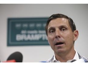 Brampton Mayor Patrick Brown is pictured on July 12, 2022.