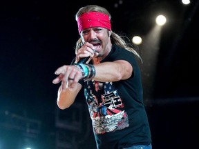 Bret Michaels performs at the Stagecoach Country Music Festival in April 2019.