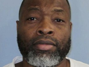 This undated photo provided by the Alabama Department of Corrections shows inmate Joe Nathan James Jr.