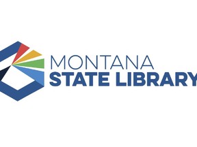 This undated image provided by the Montana State Library shows the proposed new State Library logo.