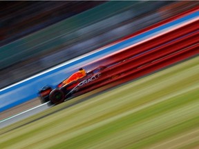 Formula One F1 - British Grand Prix - Silverstone Circuit, Silverstone, Britain - July 1, 2022
Red Bull's Max Verstappen during practice