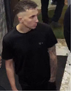 An image from Peel police of a person of interest in a July 4, 2022 double stabbing in Mississauga.