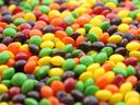 A closeup of a bowl of Skittles are pictured in this Dec. 24, 2011 file photo.
