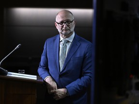 Minister of Justice David Lametti participates in a news conference on Parliament Hill in Ottawa, on June 17, 2022.