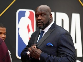 Shaquille O'Neal attends the 2019 NBA Awards presented by Kia on TNT at Barker Hangar on June 24, 2019 in Santa Monica, California.