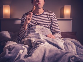 Eating in bed can get you dumped, according to many Millennials.