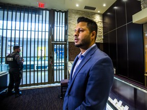 Al Lalani, partner at White Carat Co. at the jewelry store in Erin Mills Town Centre in Mississauga on Thursday August 18.