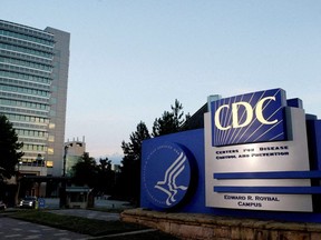 Eine allgemeine Ansicht des Hauptsitzes des US Centers for Disease Control and Prevention in Atlanta, 30. September 2014.