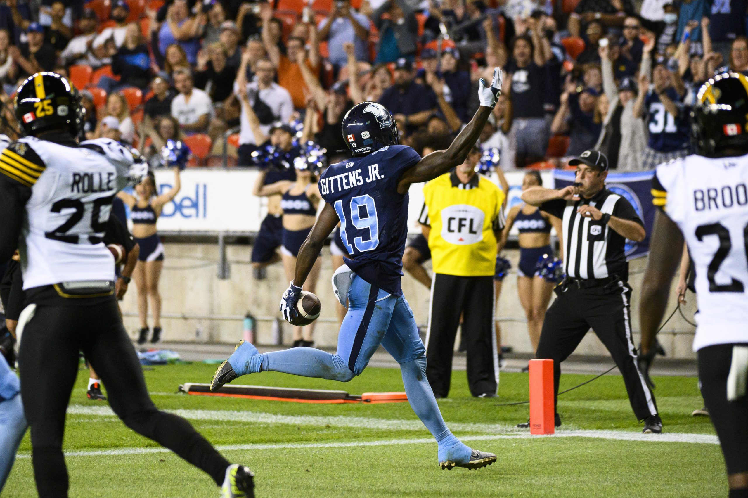 That time the Hamilton Tiger-Cats started a playoff game vs. the Argonauts  already 2 touchdowns behind